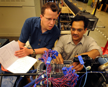 Purdue University researchers are developing a tiny refrigeration unit to keep laptops cool
