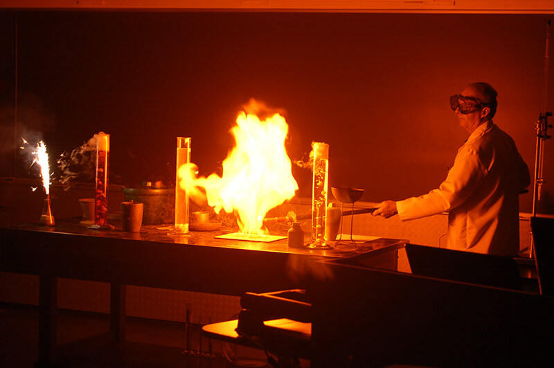 Chemistry show to take explosive, colorful look at fire - Purdue